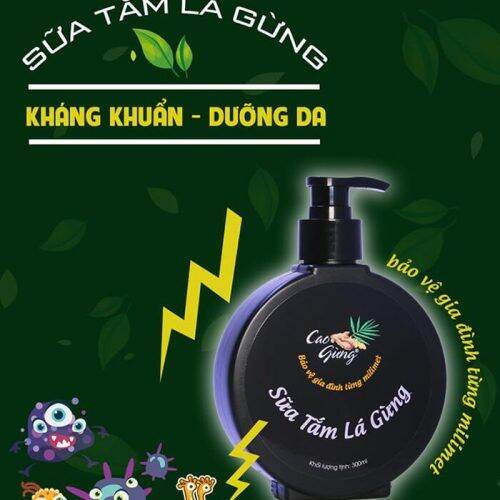 Sữa tắm lá gừng 300 ml