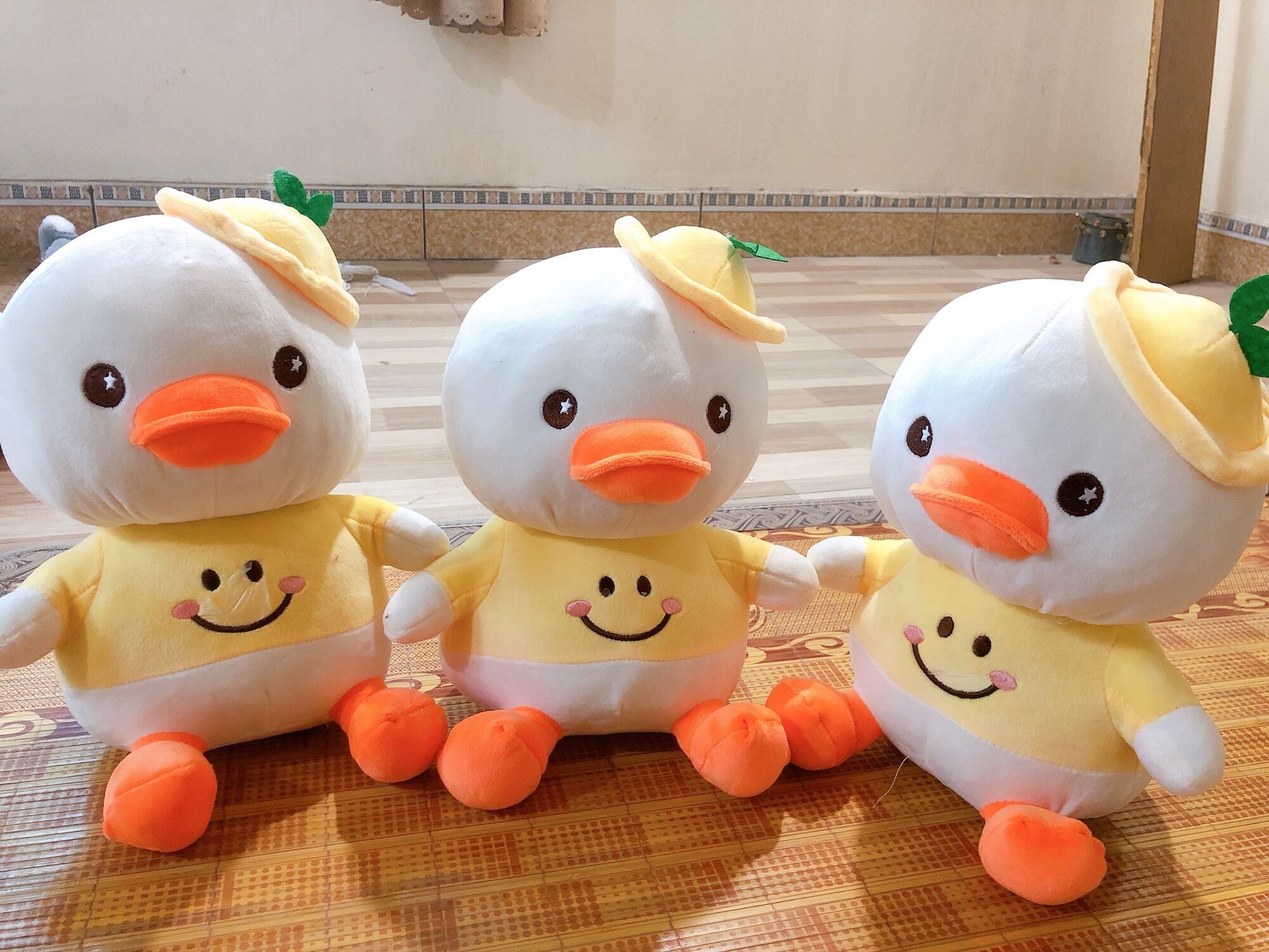 Gấu bông vịt vàng siêu đáng yêu