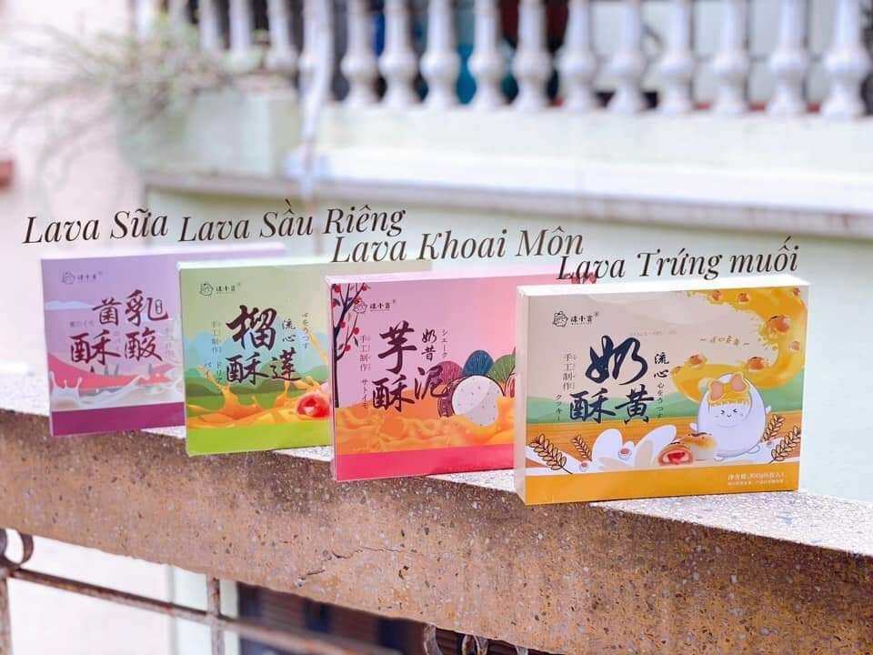 bánh trứng chảy lava