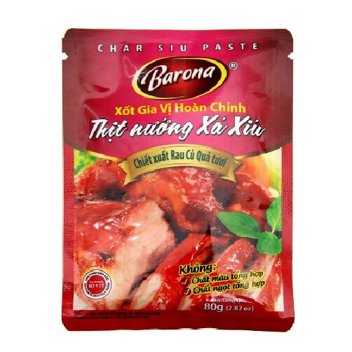 Xốt Gia Vị Hoàn Chỉnh BARONA- Thịt Nướng Xá Xíu 80g