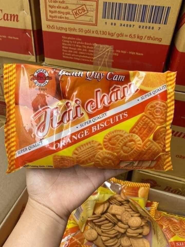 Bánh quy cam Hải châu 5 gói