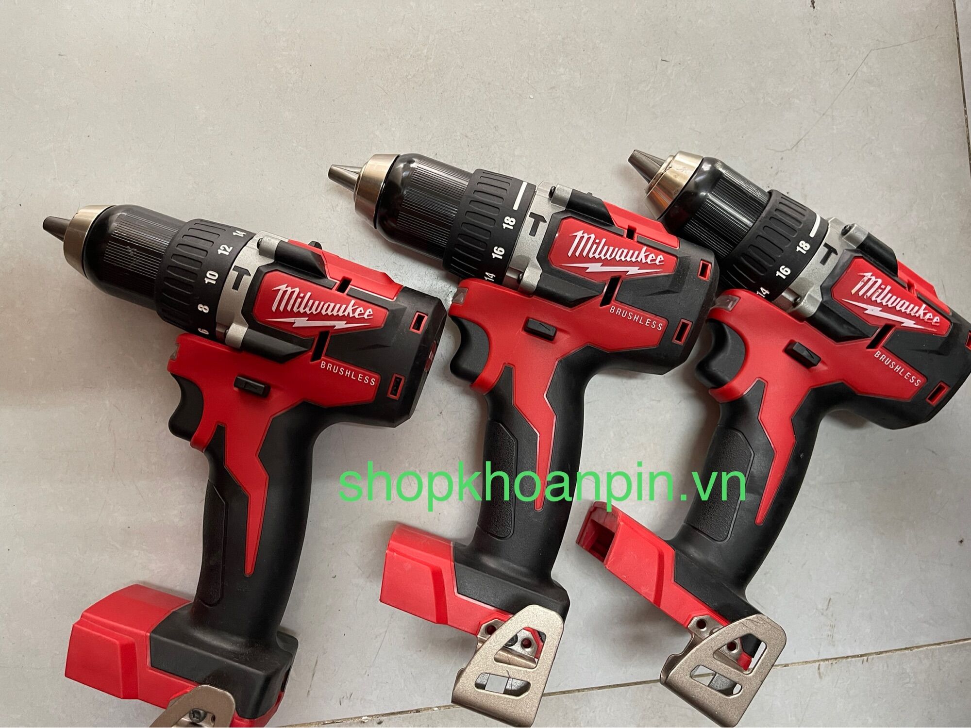 Máy khoan pin Milwaukee 2802 m18 3 chức năng không than body | mấy khoan milwaukee