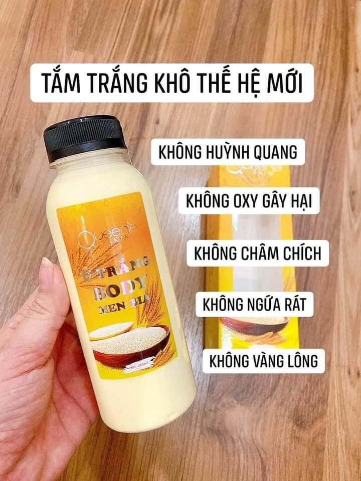 Ủ Trắng Men Bia