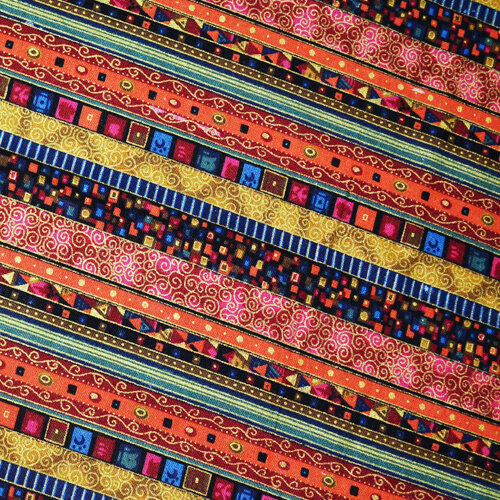 Vải in Cotton Lanh Phong Cách Dân Tộc Yunnan Váy Bohemian Cổ Điển Vải Quần Áo Vải Bàn Vải Nệm Vải DIY Thủ Công Vải in