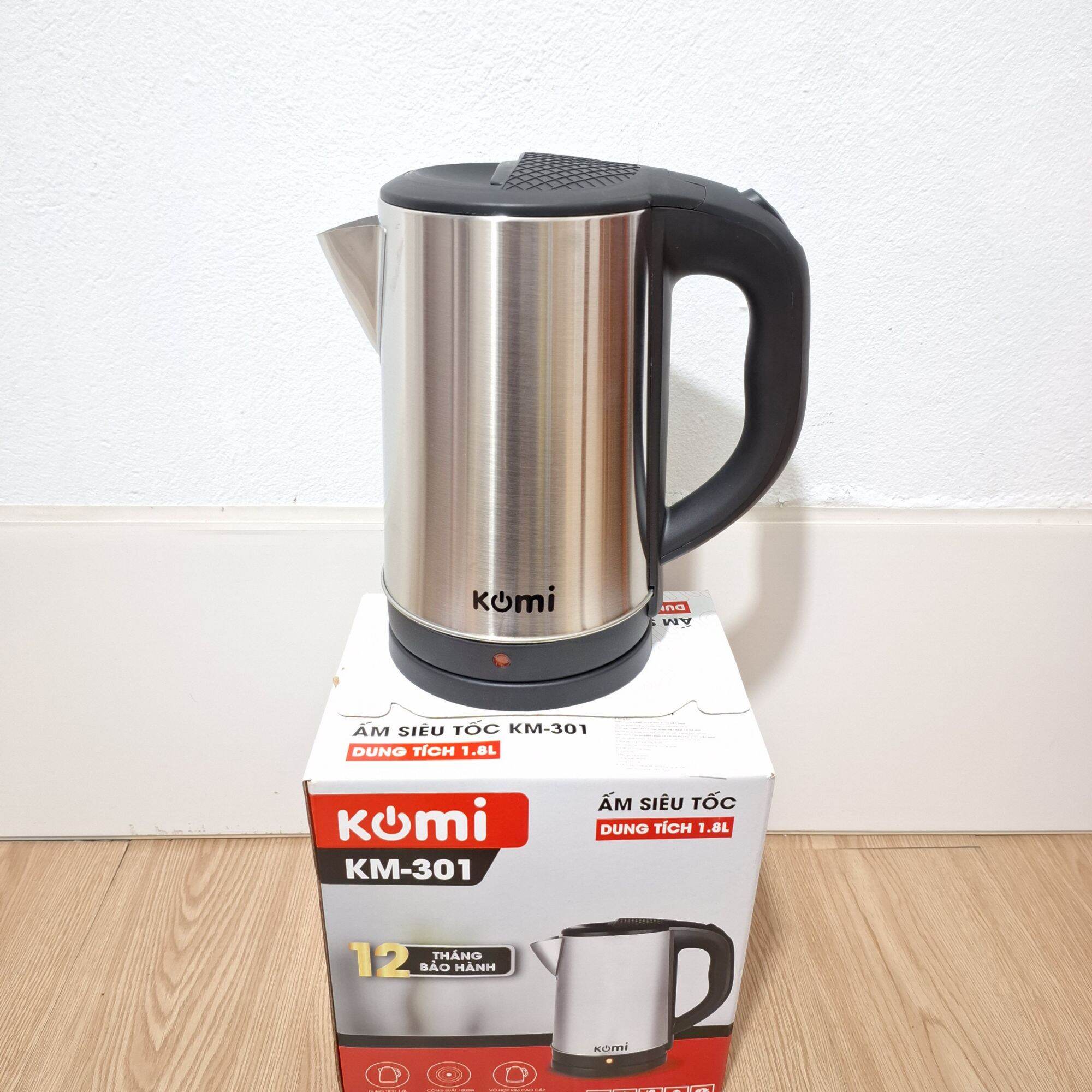 Ấm siêu tốc Kipor 1.8L. Hàng chính hãng