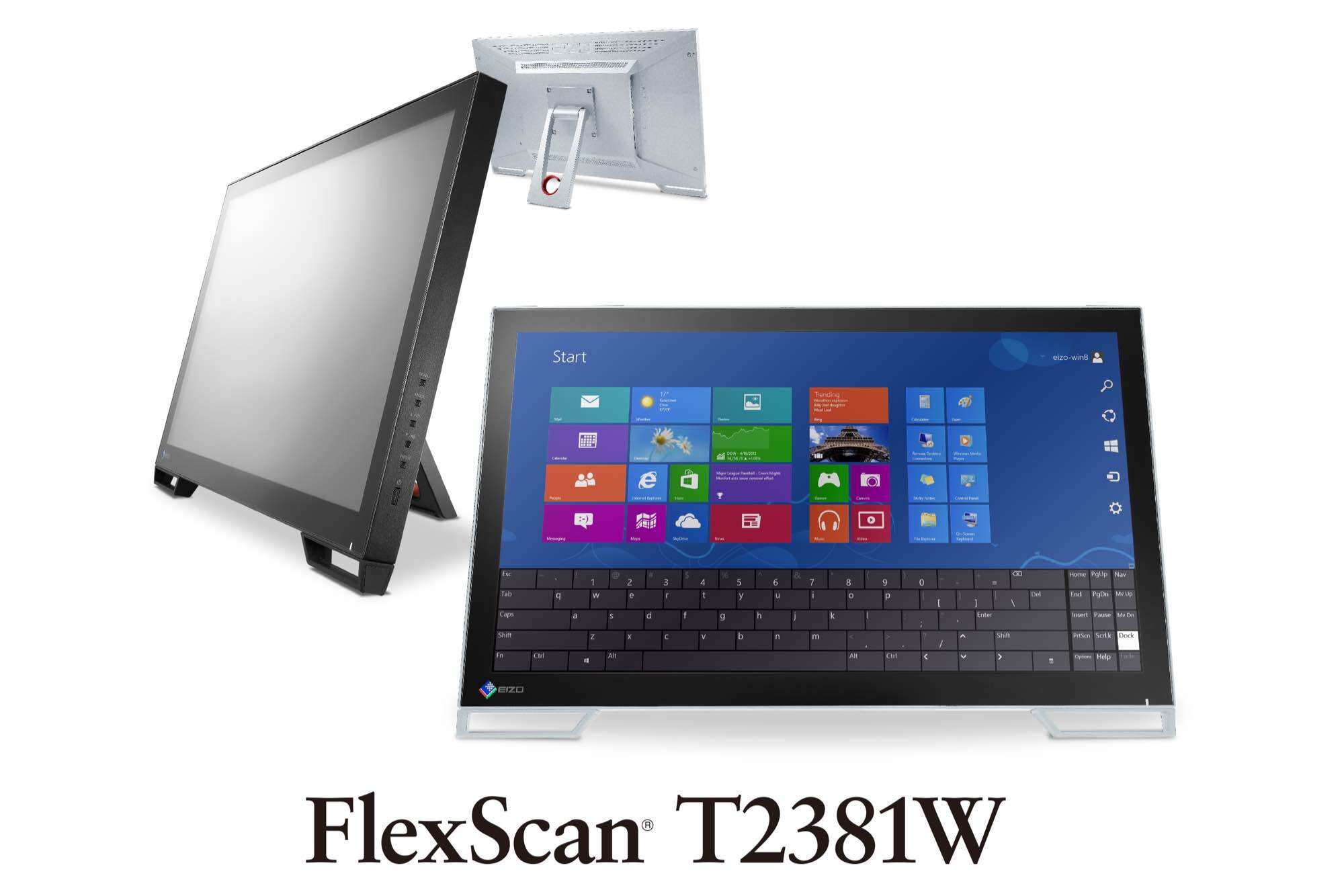 Màn hình lcd cảm ứng đa điểm 23 inch eizo flexscan t2381w