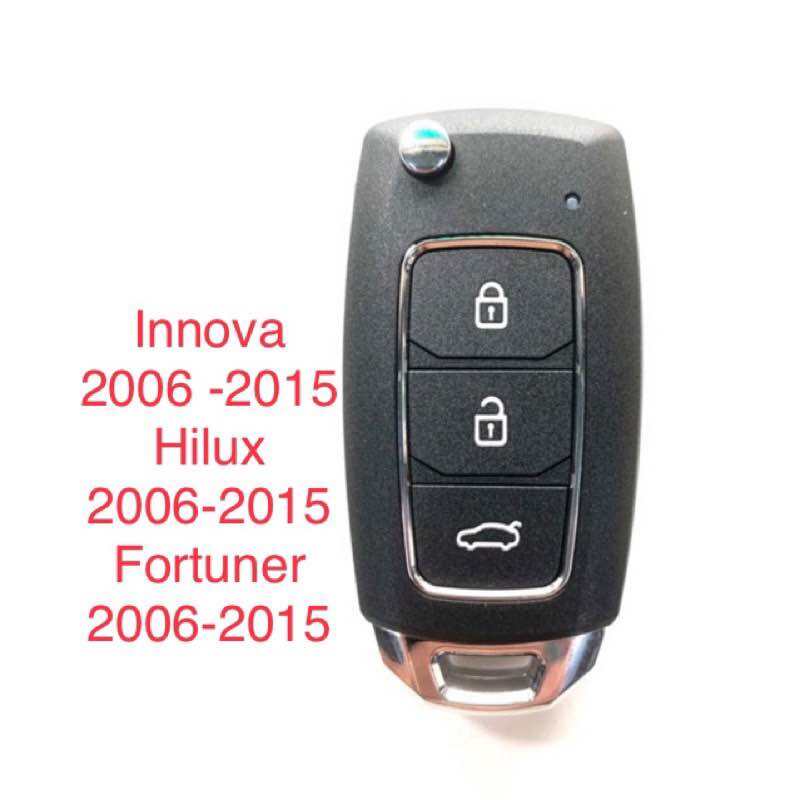  Chìa khoá gập Innova có mạch remote cài tay các dòng xe như hình 