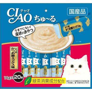 Súp Thưởng Ciao Churu Cho Mèo - Bịch 20 Thanh