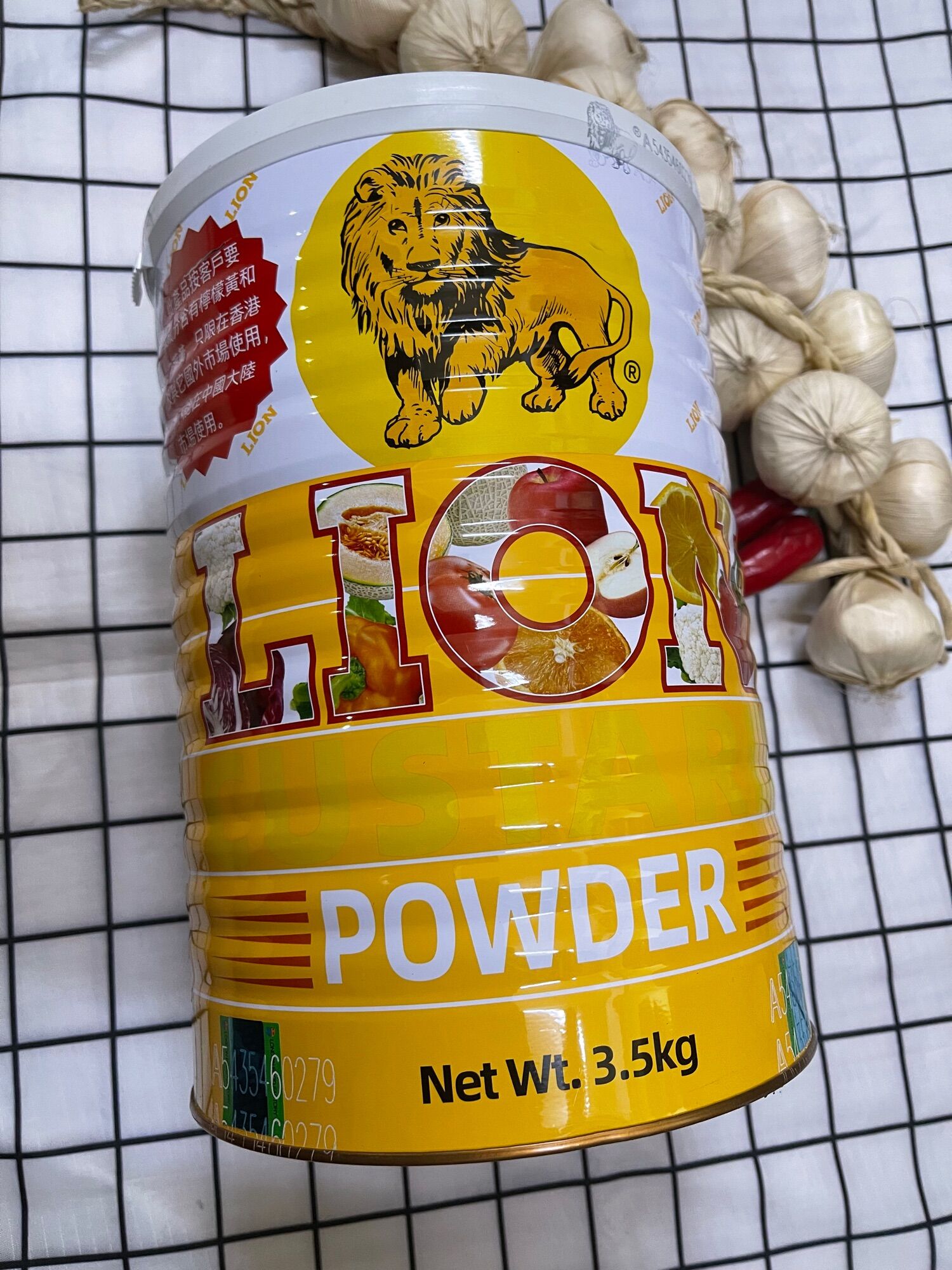 BỘT SƯ TỬ LION/ BỘT TRỨNG SỮA / CUSTART POWDER 3.5KG