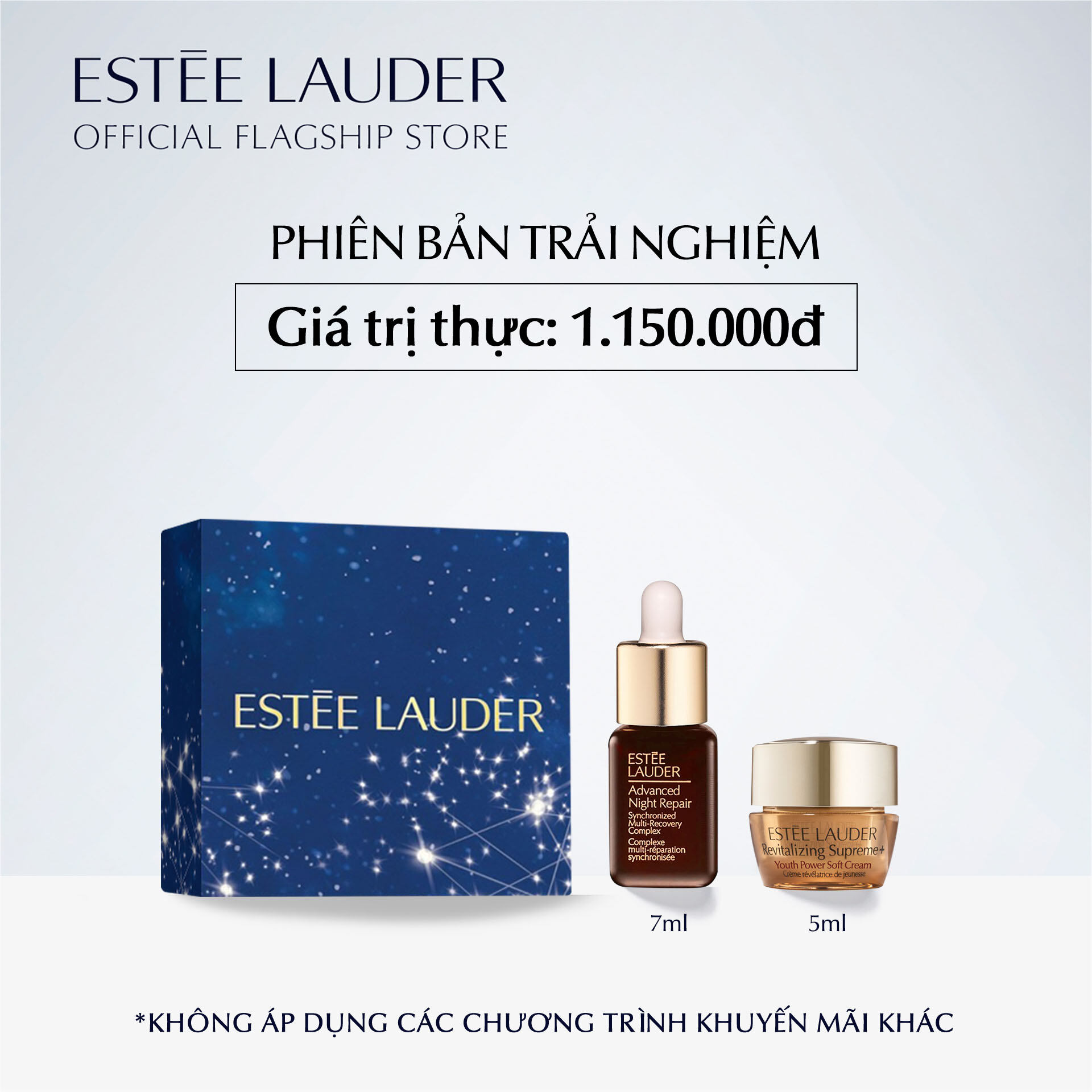 [PHIÊN BẢN TRẢI NGHIỆM] Bộ đôi phục hồi chống lão hóa - Tinh chất Estee Lauder Advanced Night Repair