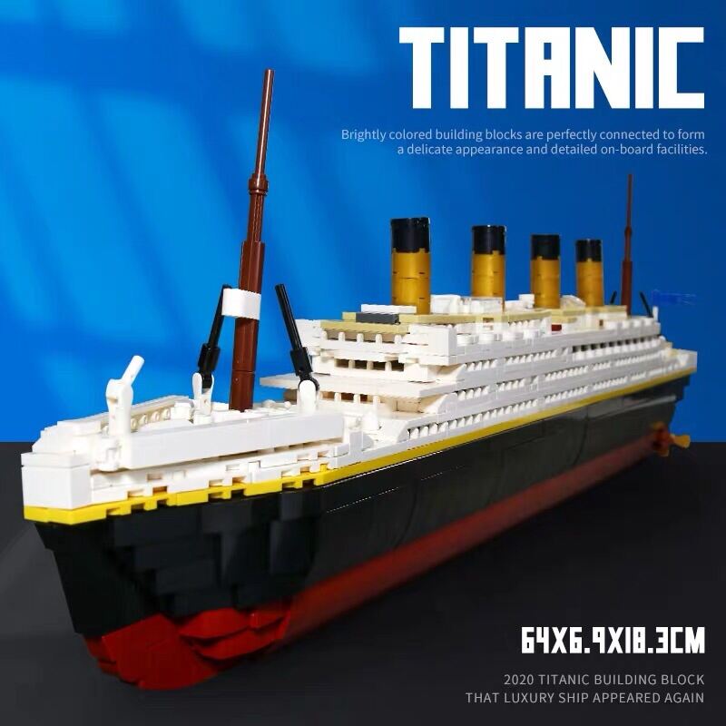 Đồ Chơi Lắp Ráp Lego Tàu Titanic Ship 1333 pcs SY 0400 quà tặng mô hình  trang trí 