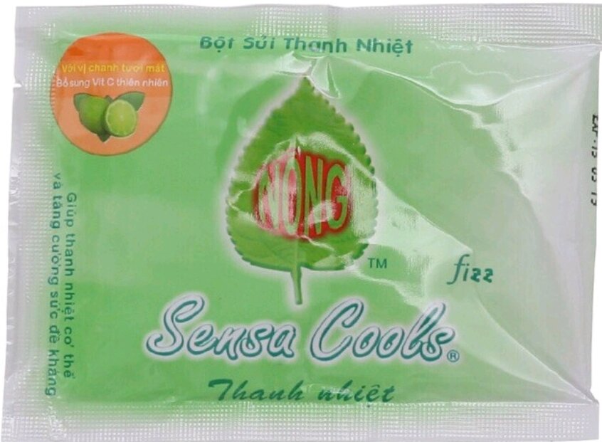 Bột sủi thanh nhiệt Sensacool. H/6 gói.