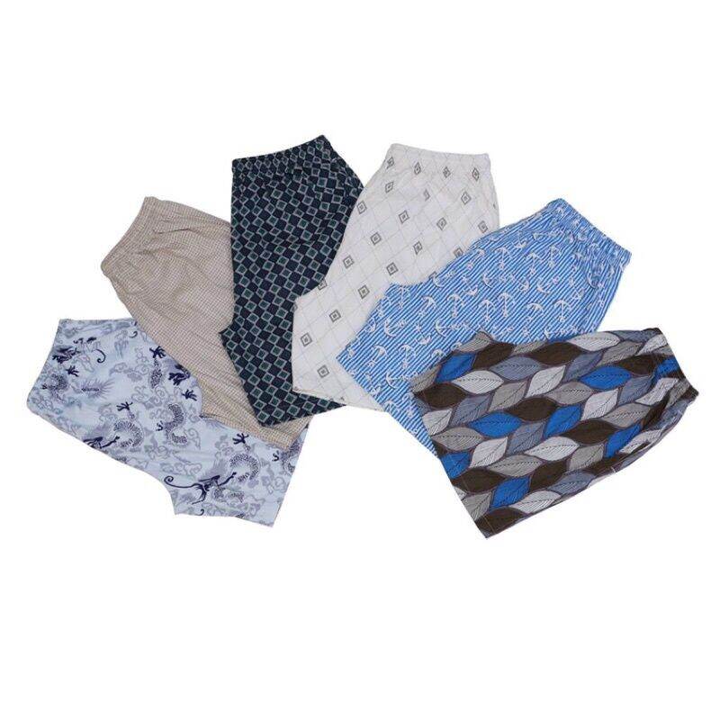 Quần sọt nam size lớn Hometex, quần đùi nam lưng thun