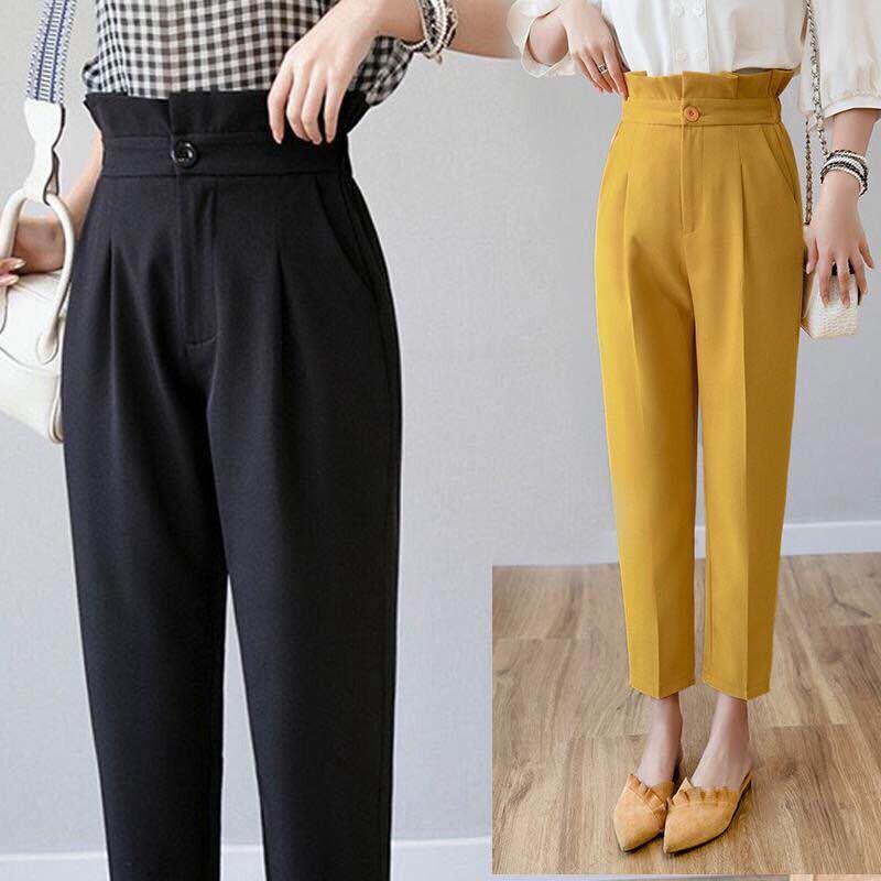 Quần tây nữ cạp bèo