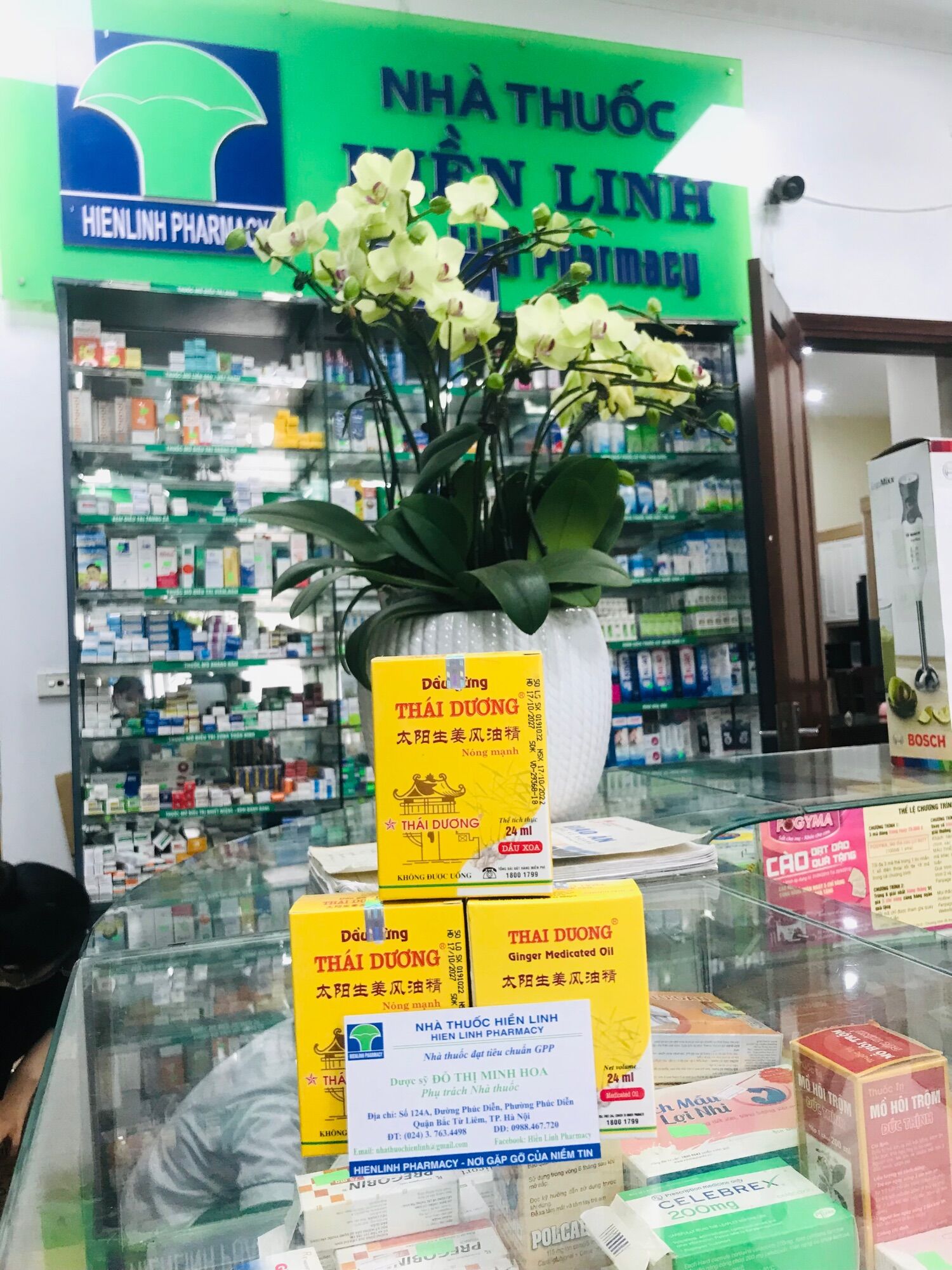 Dầu gừng thái dương 24ml