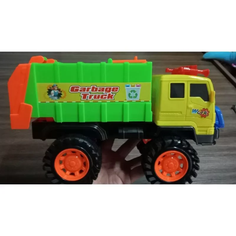 Đồ chơi mô hình xe chở rác cho bé
