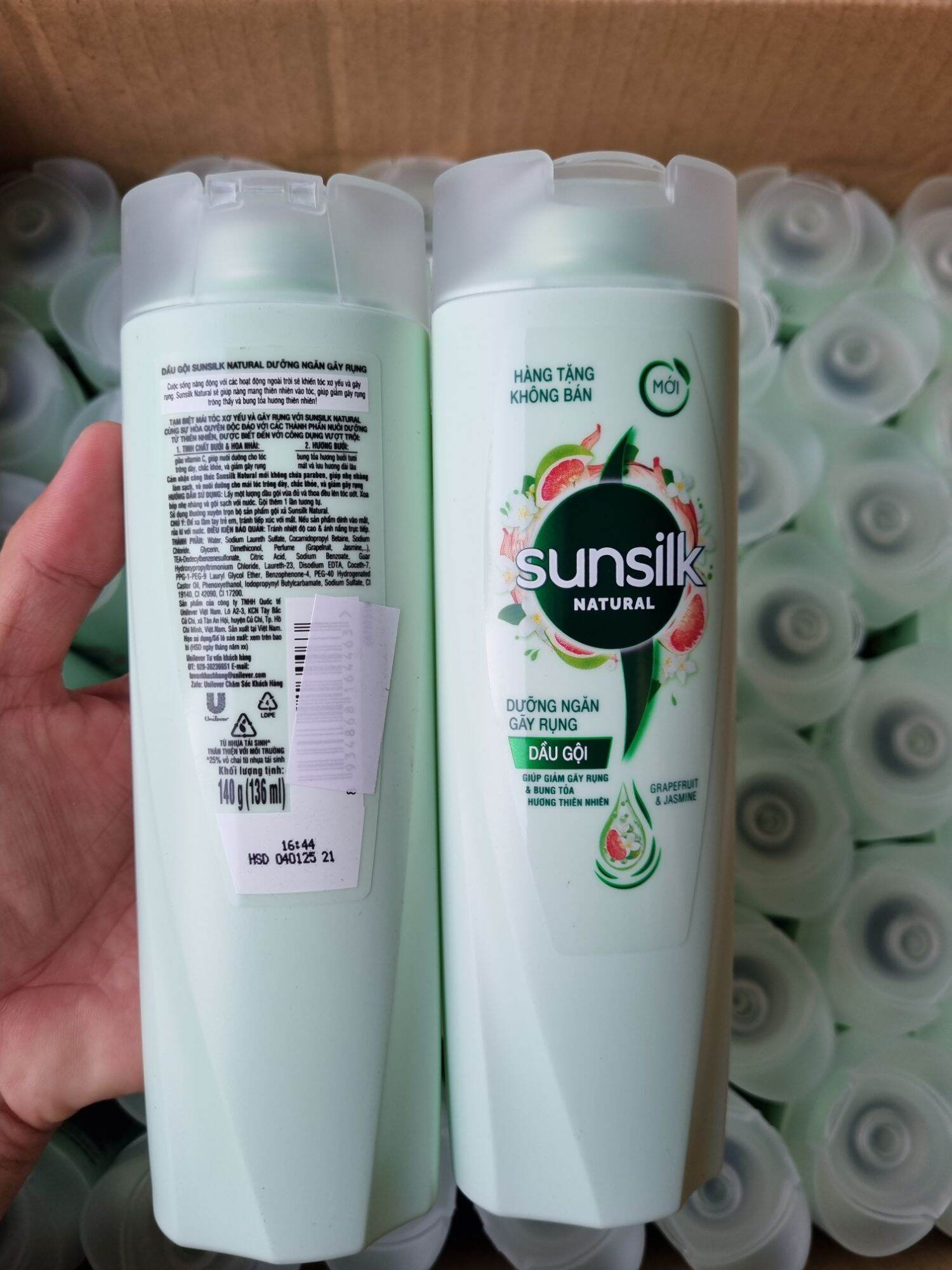 Dầu gội Sunsilk 140g (xanh lá)
