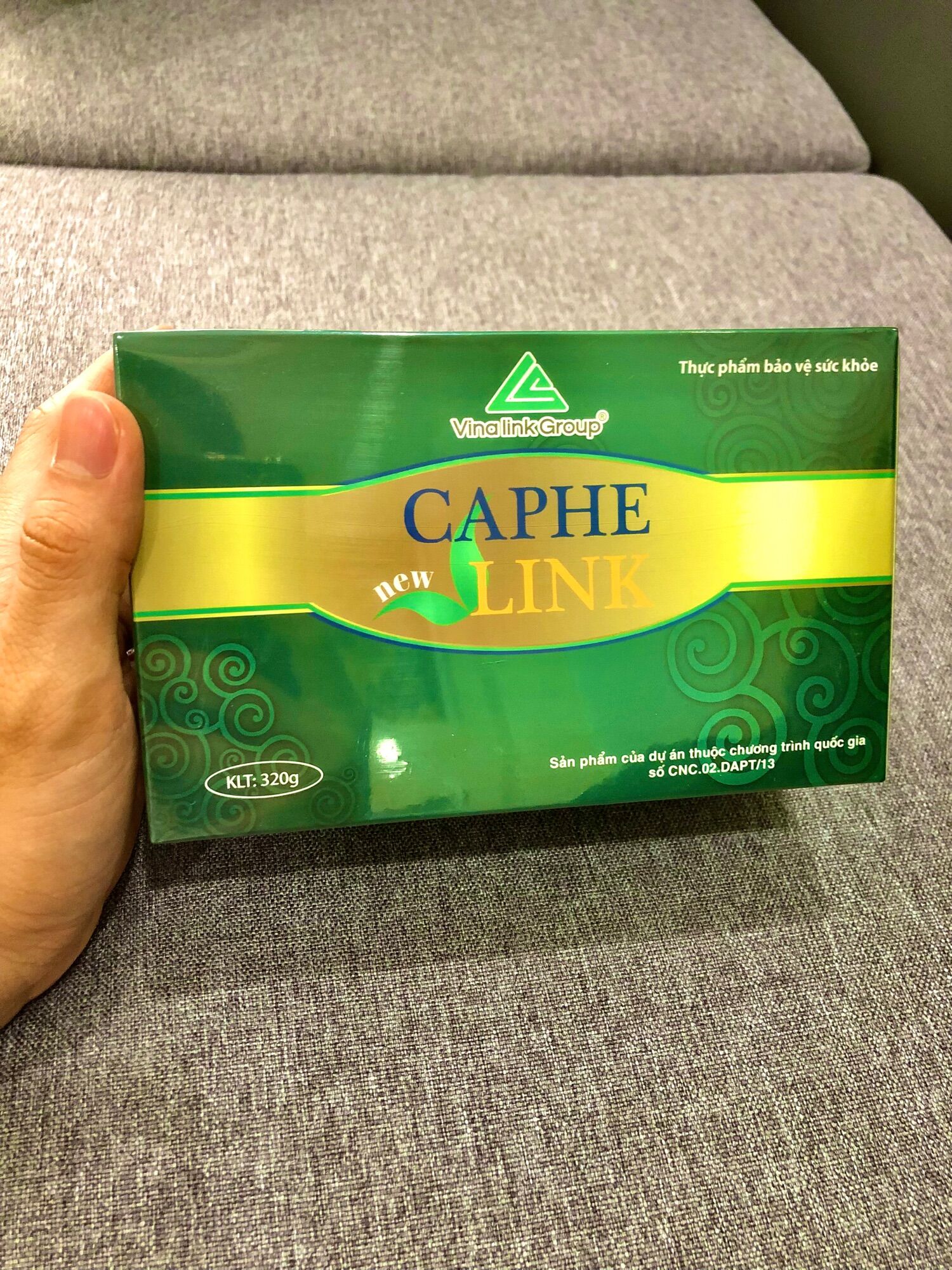 [CHÍNH_HÃNG] CAPHE LINK / Cà Phê Link New / Hộp 20 gói