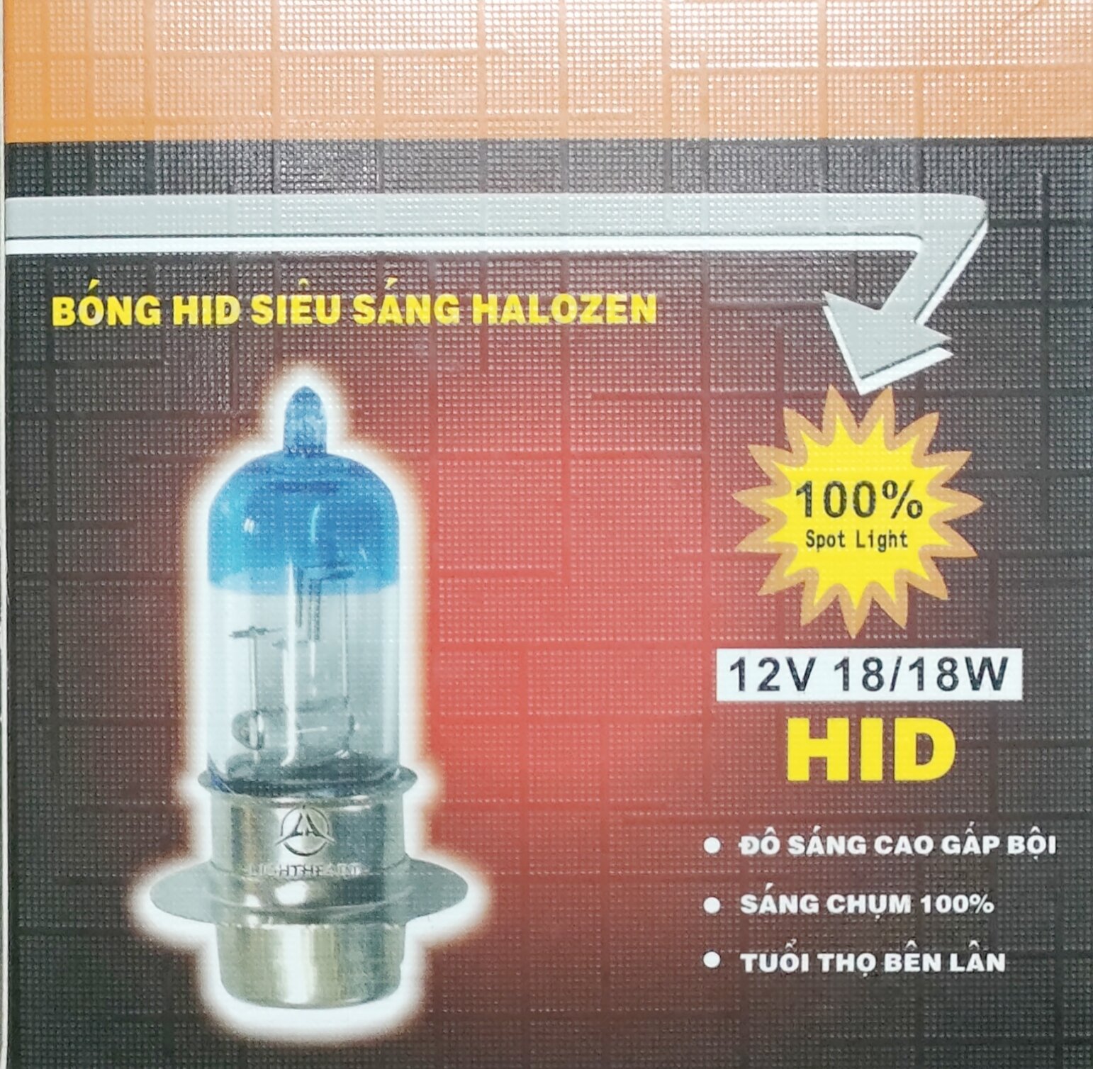 BÓNG ĐÈN PHA SIÊU SÁNG 2 CHÂN 18W - 35W
