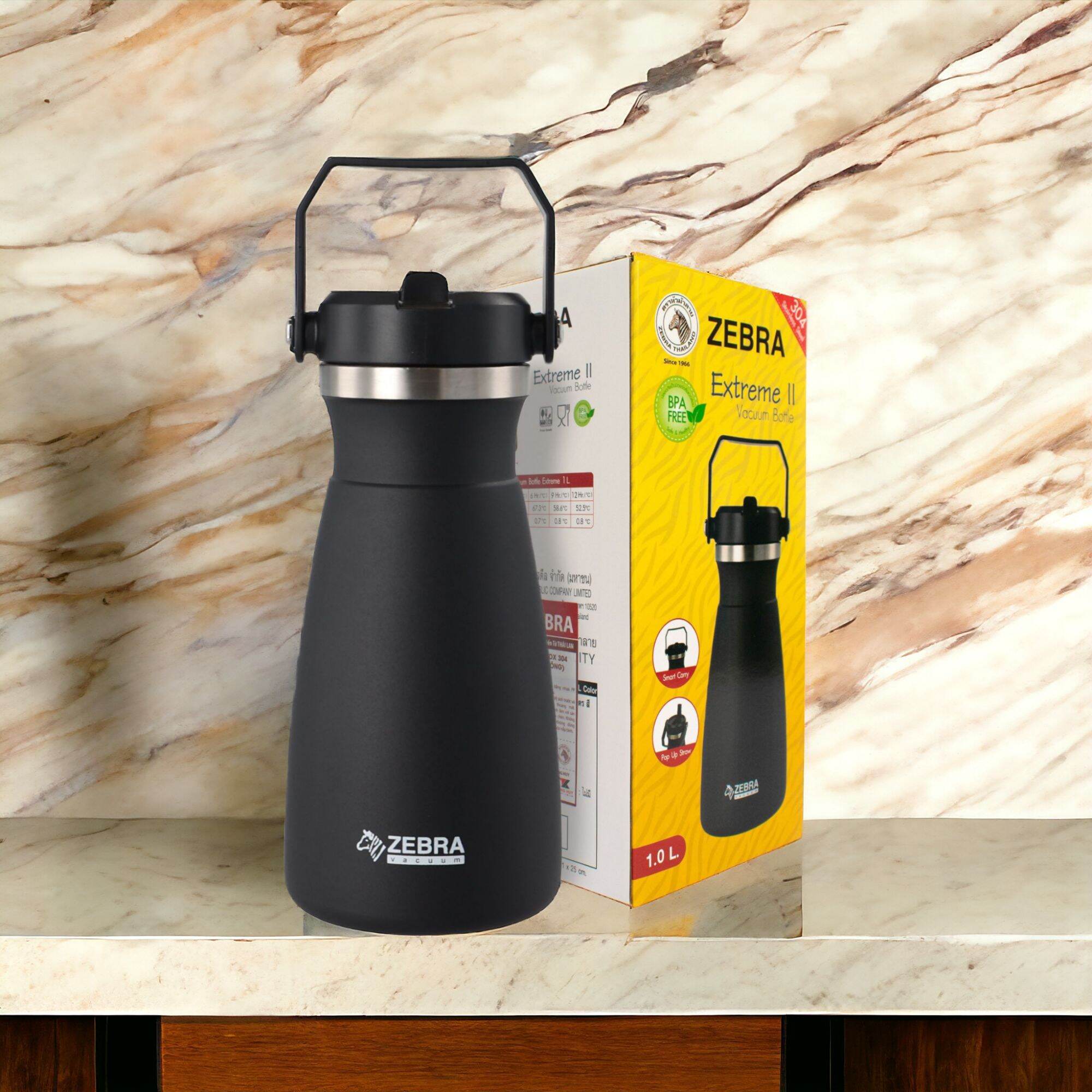 Bình giữ nhiệt Zebra Extreme II (quai xách) 1.2L - 912821