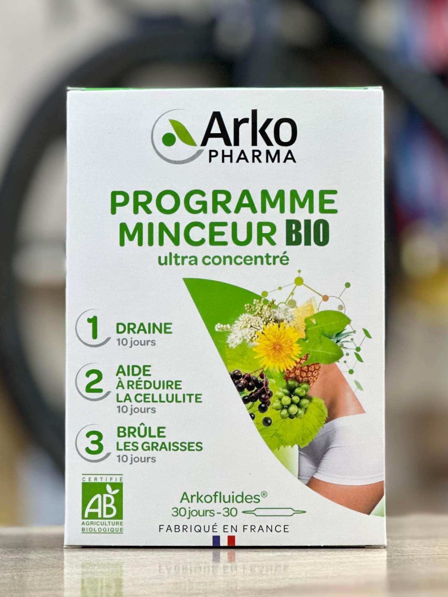 Thải độc Gan - Thận - Da ARKOPHARMA PROGRAMME DETOX - Hàng Pháp