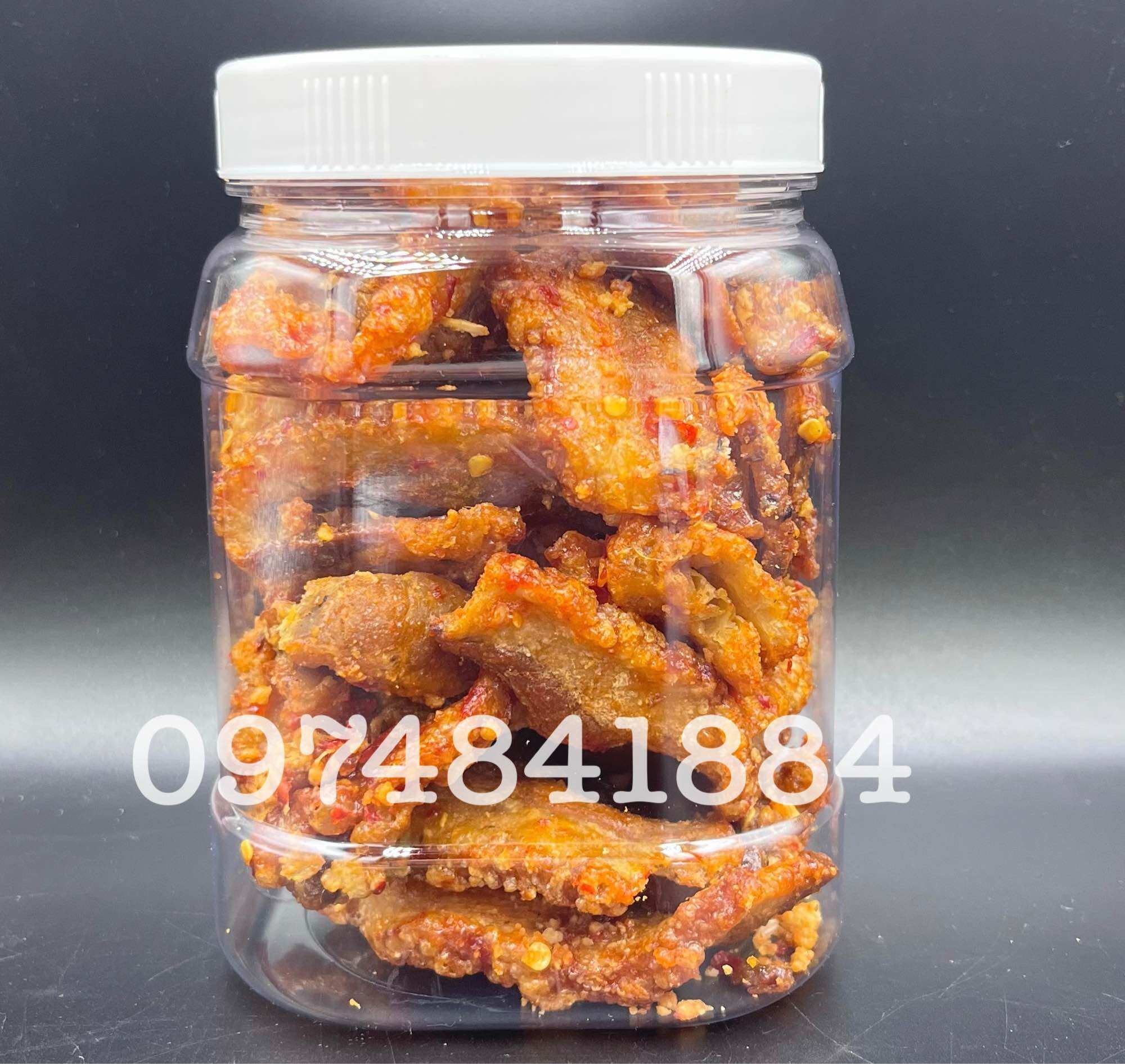 Hủ 250G ba rọi cháy tỏi siêu ngon