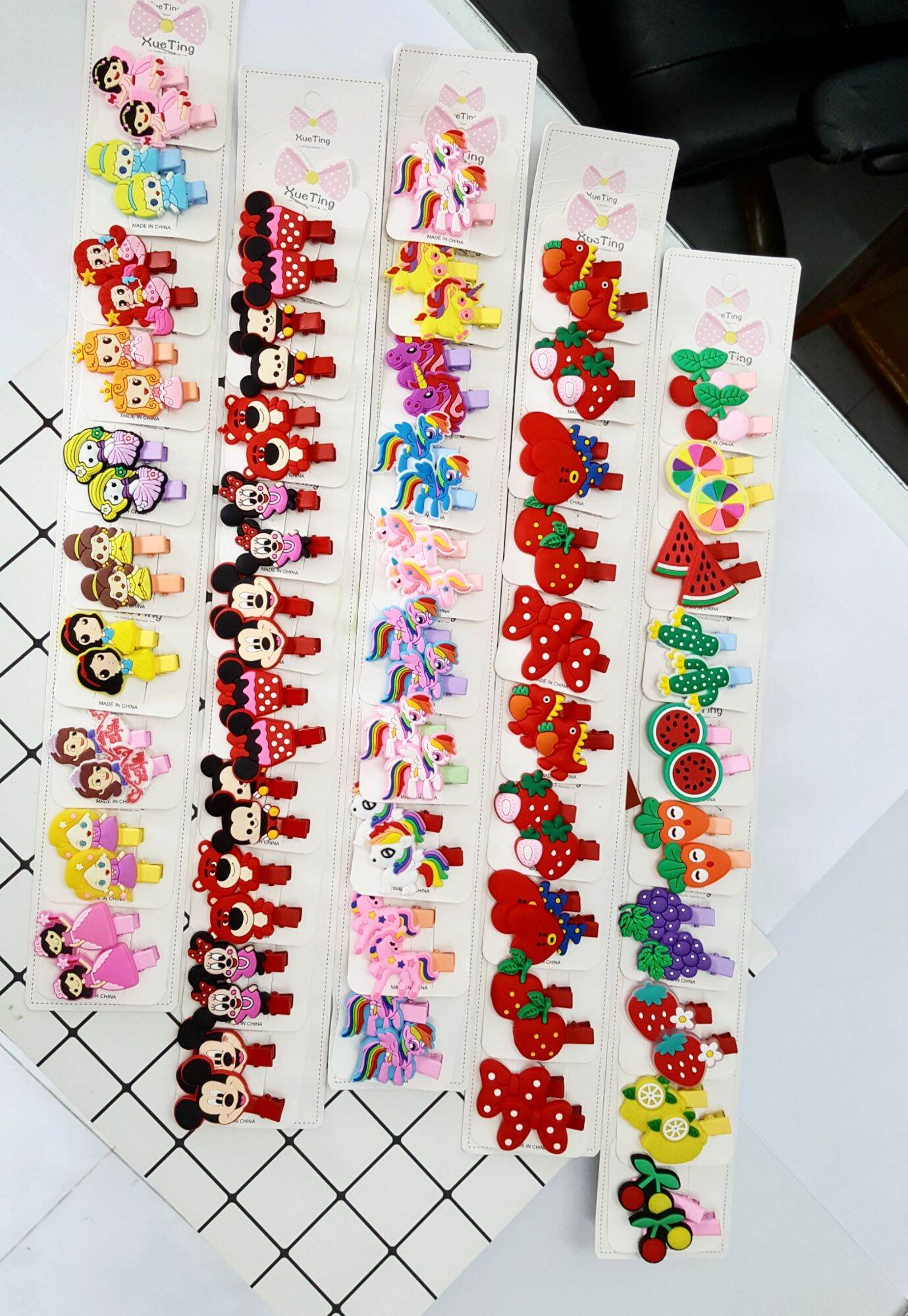 (GIÁ SỈ) COMBO 10 SET KẸP TÓC MÁI CHO BÉ 02