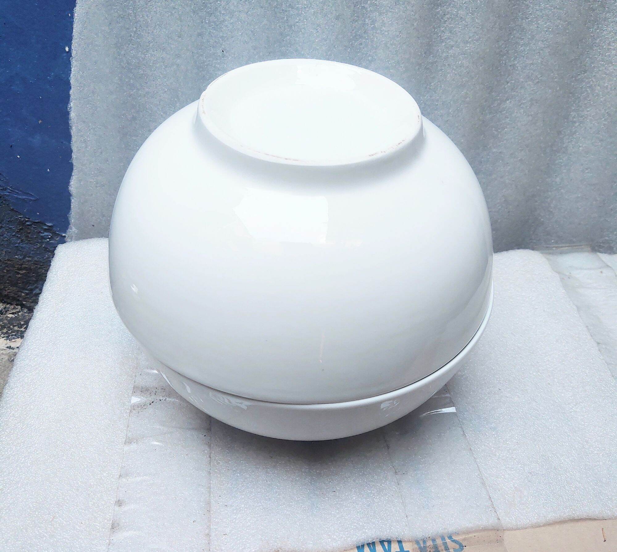 tô sứ trắng khum nhiều size 20cm, 17.7cm, 15cm - MUA 10 CÁI TẶNG 1 CÁI CÙNG LOẠI