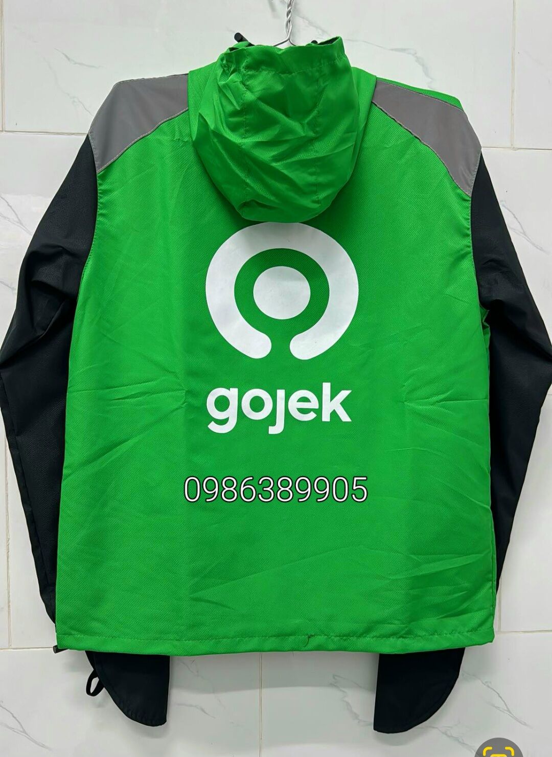 Áo khoác gojek đời đầu  vải xịn ( hàng chính hãng)