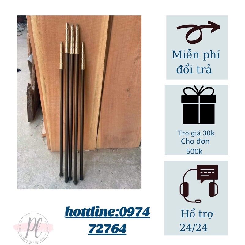 Sào côn bẫy chim treo lồng chim PILE 5m,6m đặt theo yêu cầu