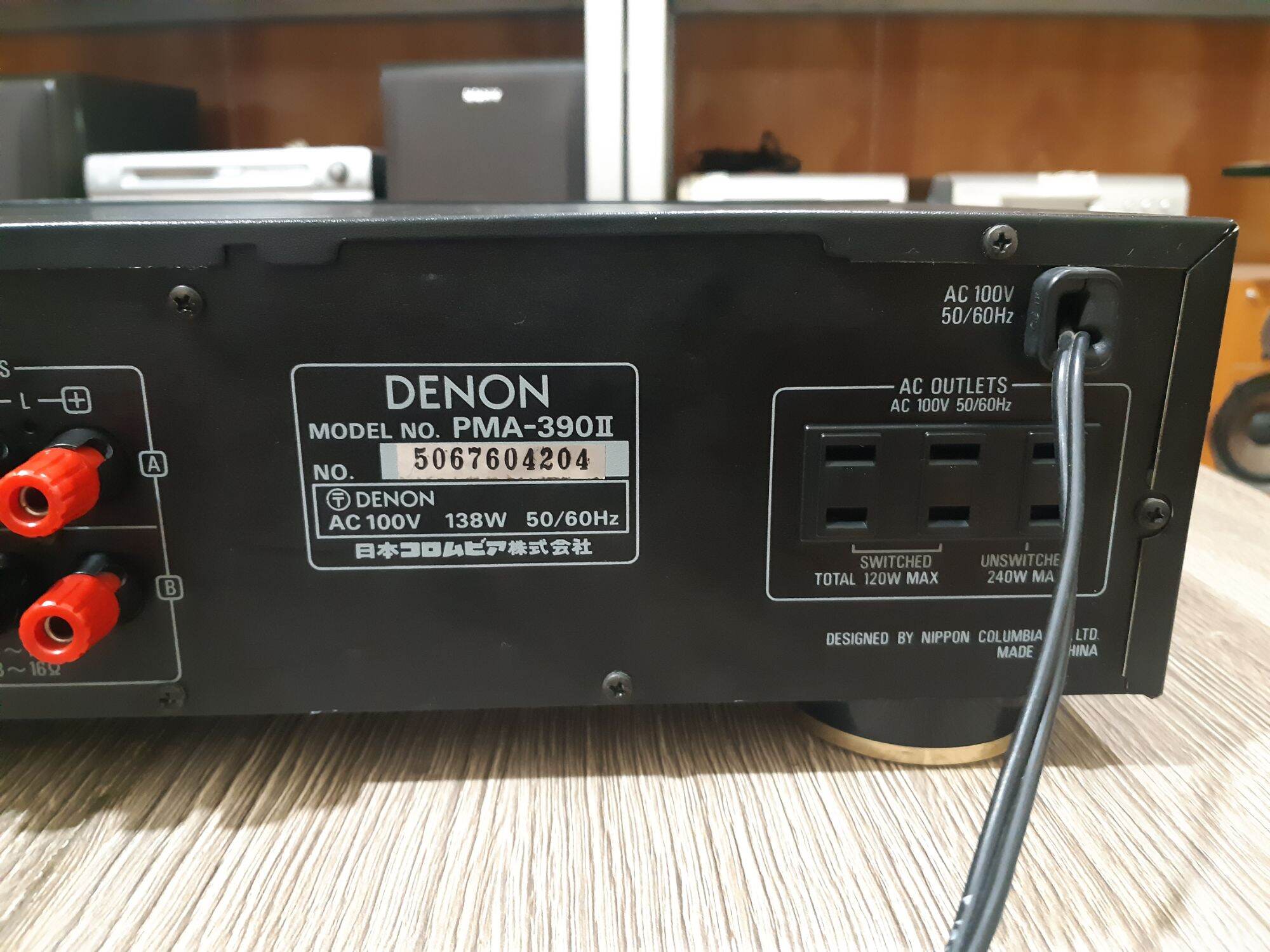Ampli Denon PMA-390II bãi zin đẹp