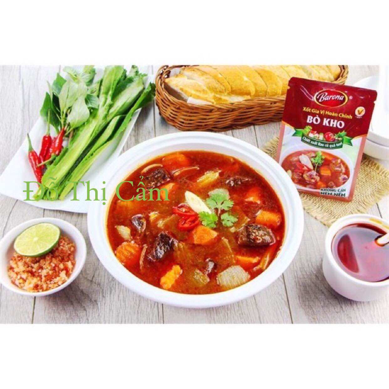 Gia vị bò kho