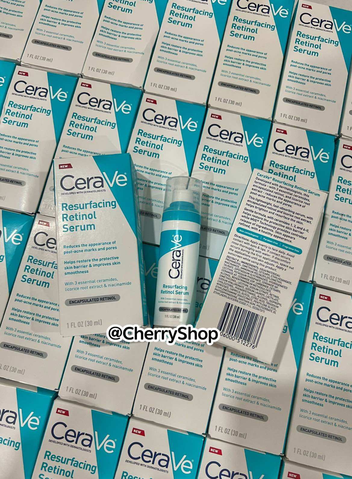 Tinh chất tái tạo da phục hồi do thâm mụn CeraVe Resurfacing Retinol Serum