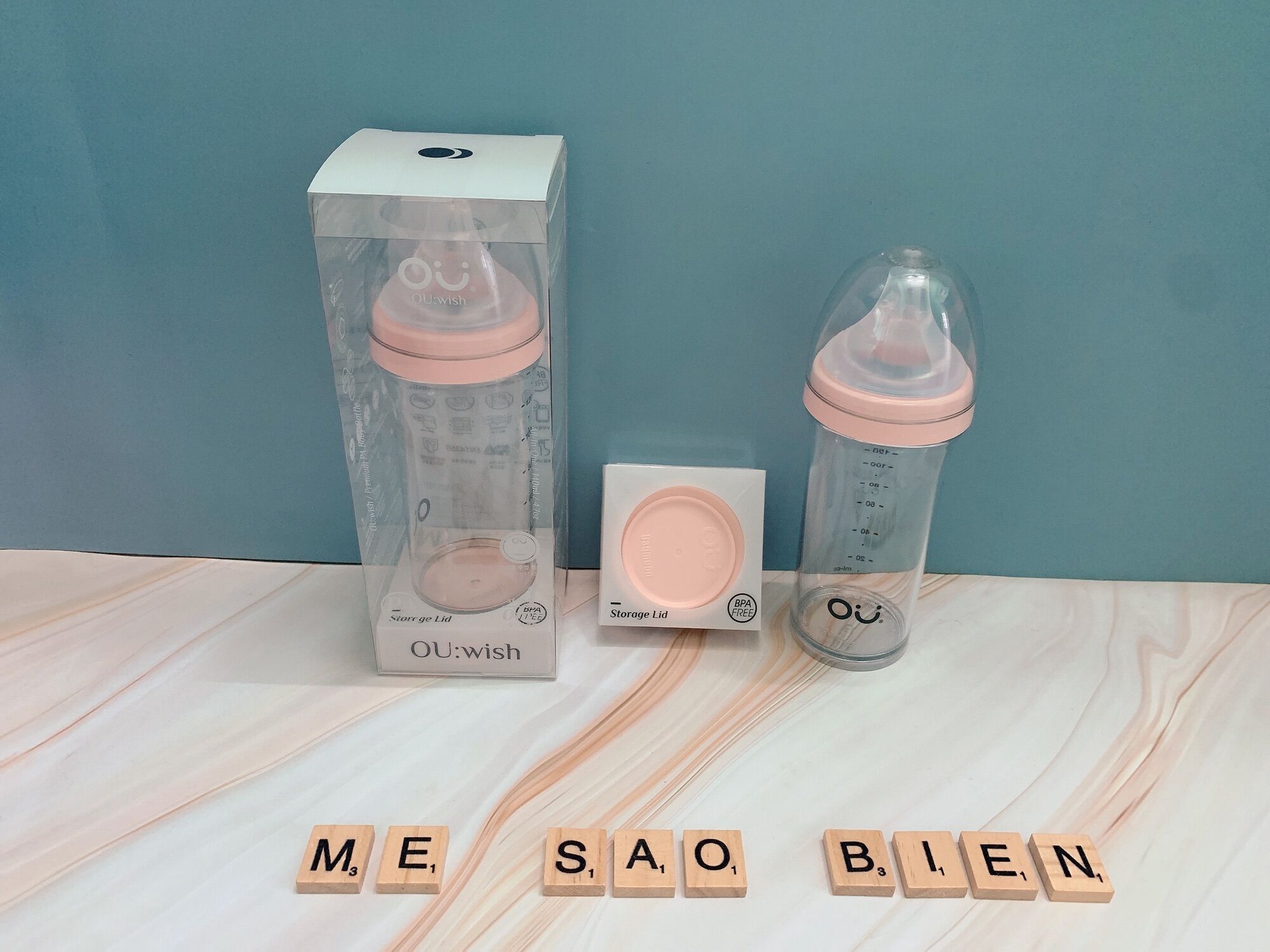 Bình và núm ty Ou: wish Hàn Quốc