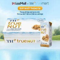 Thùng 48 hộp sữa hạt óc chó TH true NUT 180 ml (180 ml x 48)