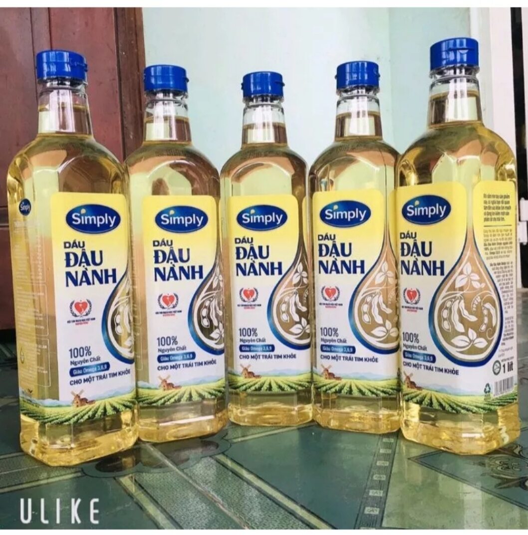 Dầu Đậu Lành Simply 1 lít