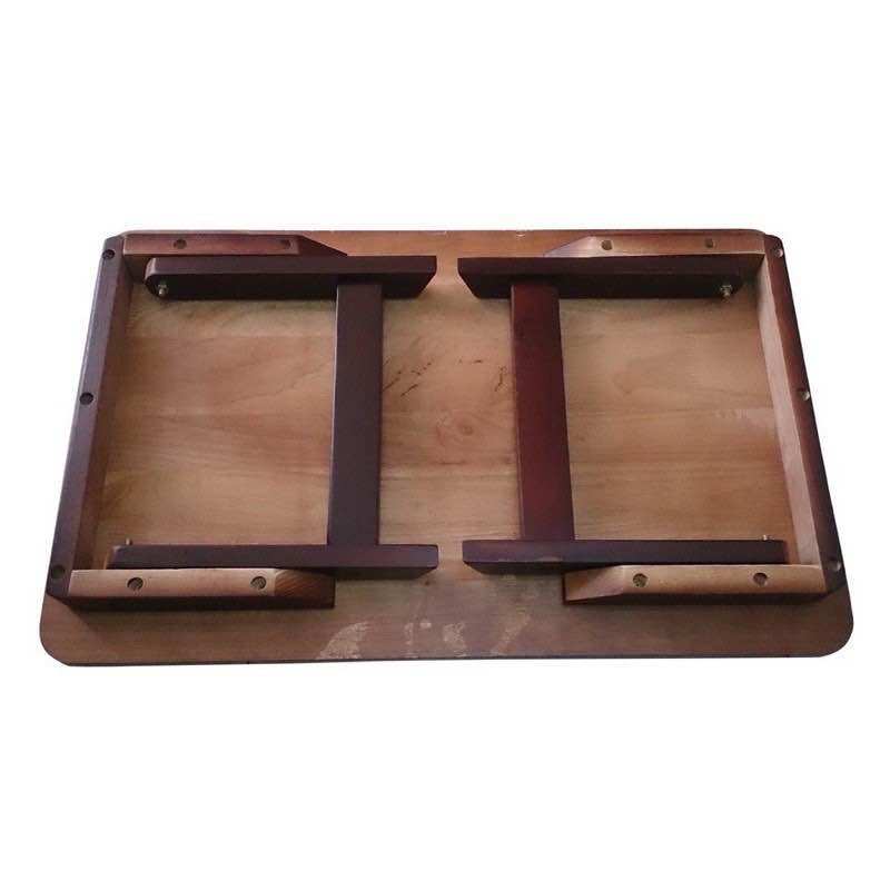 BÀN GỖ CHÂN THANG 50X70CM CHÂN XẾP GỌN
