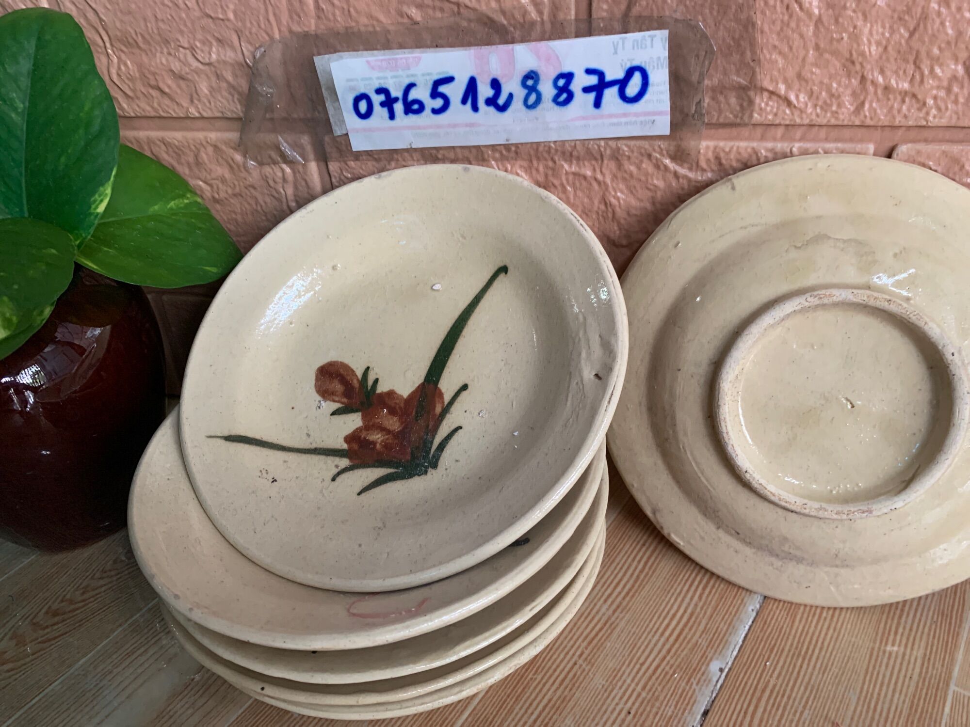 Sét 2 dĩa kem 15 cm