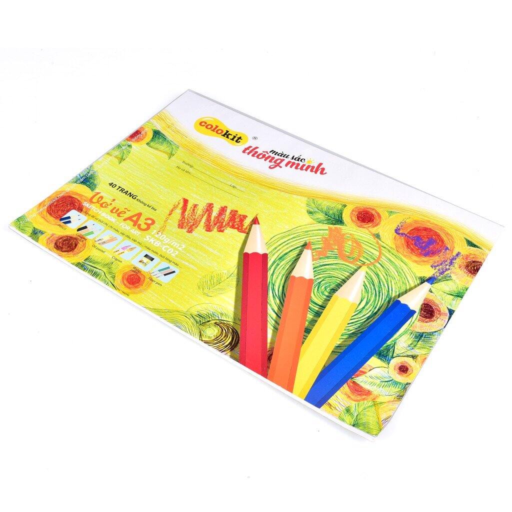 Vở vẽ A4-A3 Colokit SKB-C02