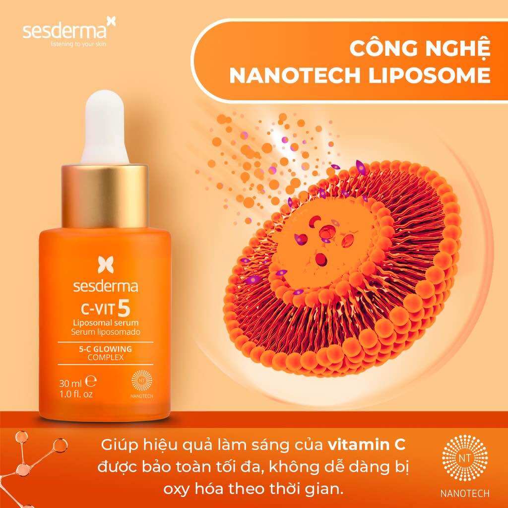 Tinh chất Sesderma C-Vit 5 Liposomal Serum