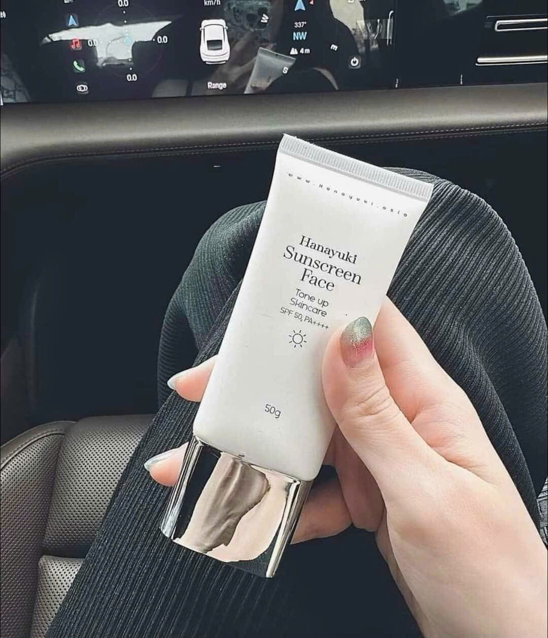 Kem chống nắng Hanayuki Sunscreen Face 50g