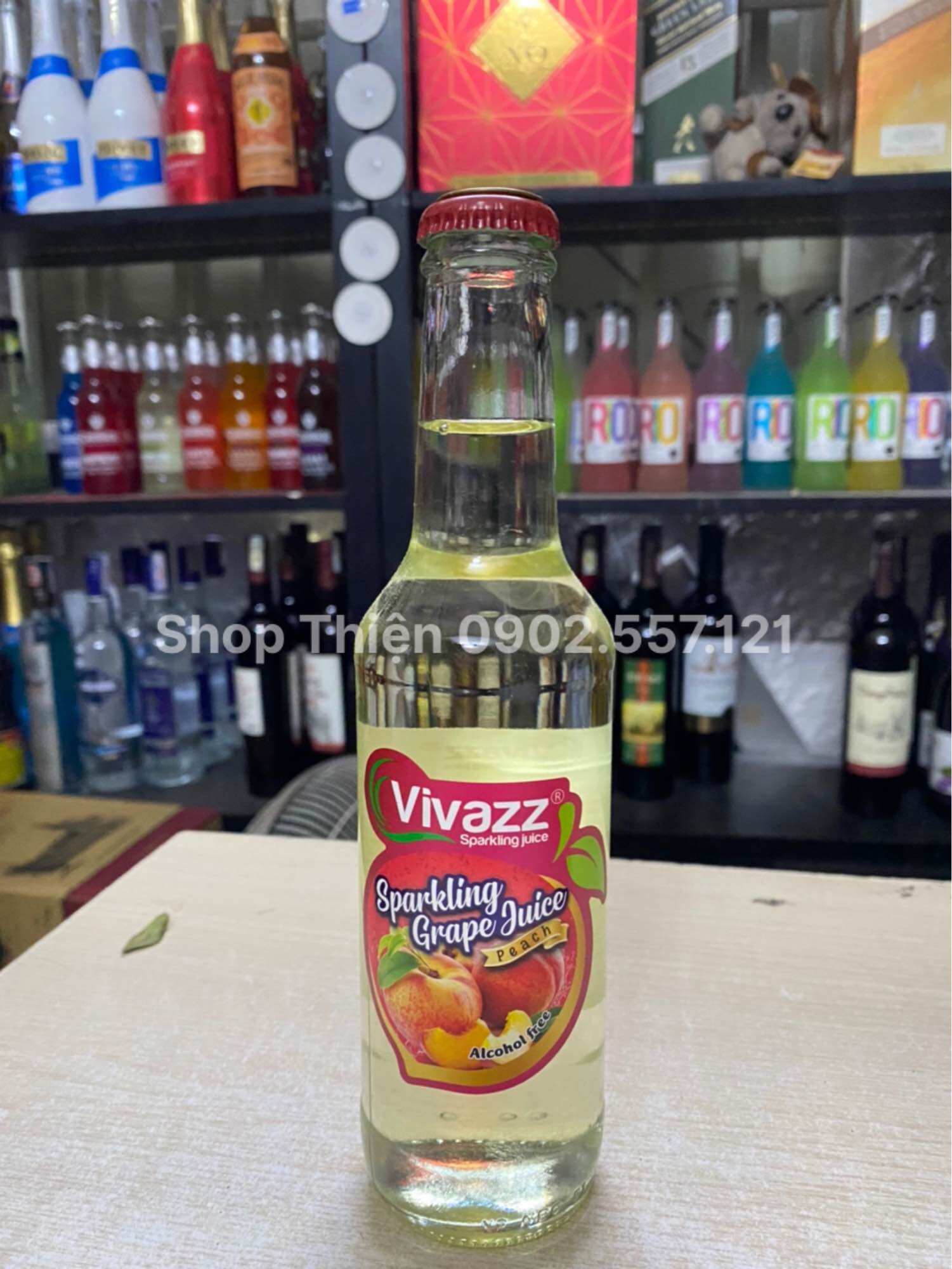 Nước Nho Có Ga VIVAZZ Sparkling Grape Juice 275ml
