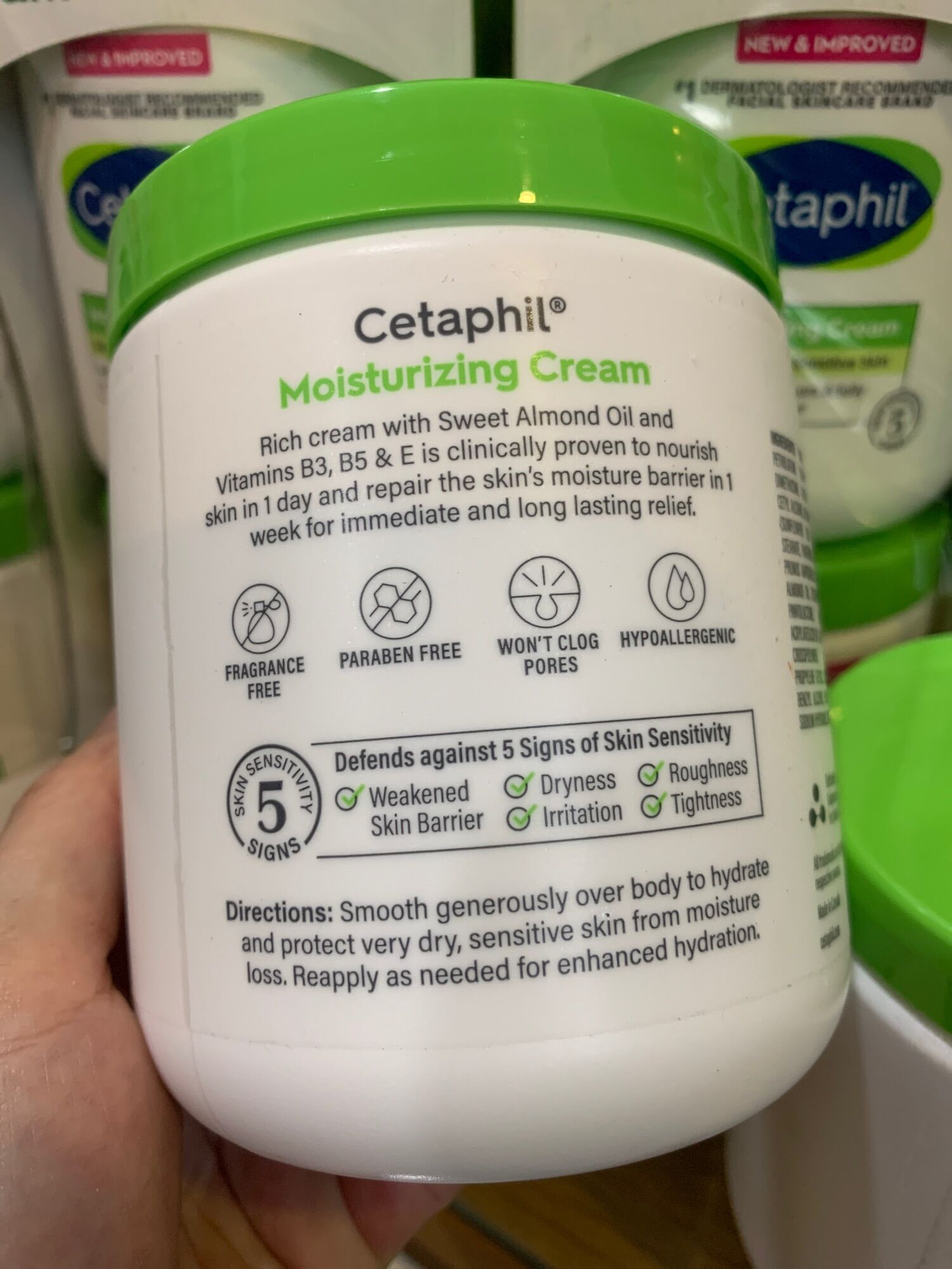1 HOP KEM DƯỠNG ẨM ĐA NĂNG CETAPHIL 453G - CANADA