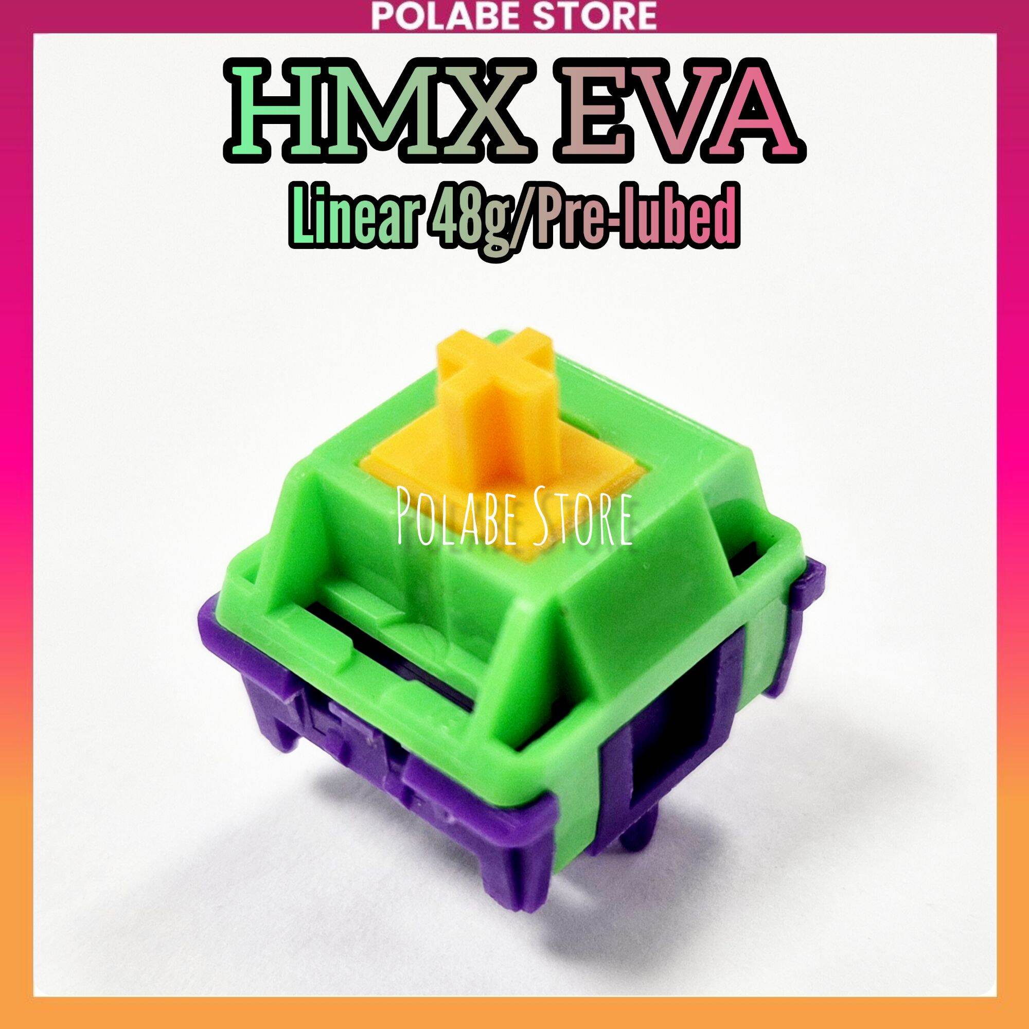 HMX EVA linear Switch Polabe Store bàn phím cơ Prelube mượt