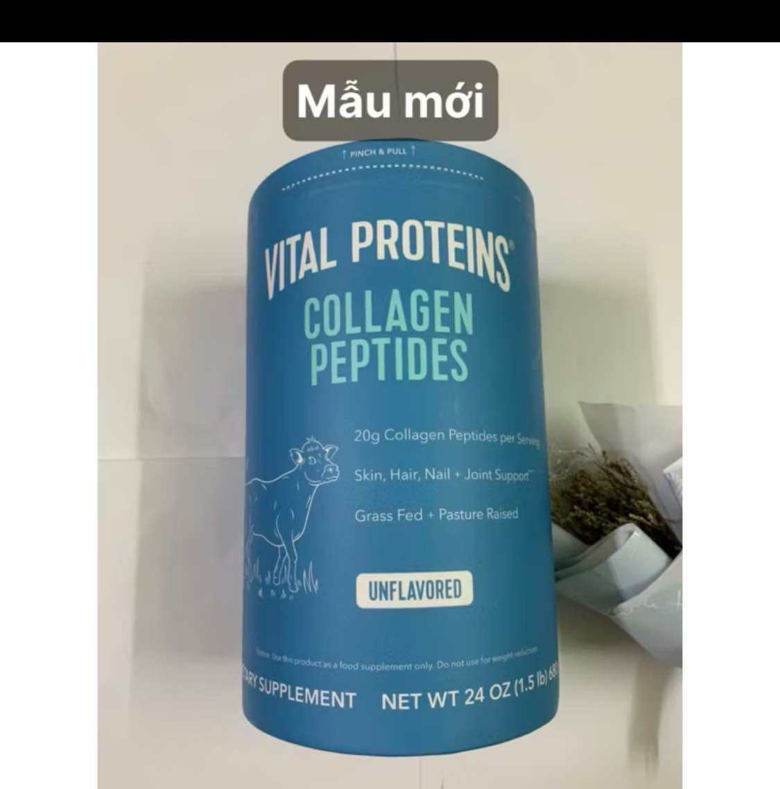 Bột Collagen Vital Proteins Collagen Peptides 680g - Mỹ