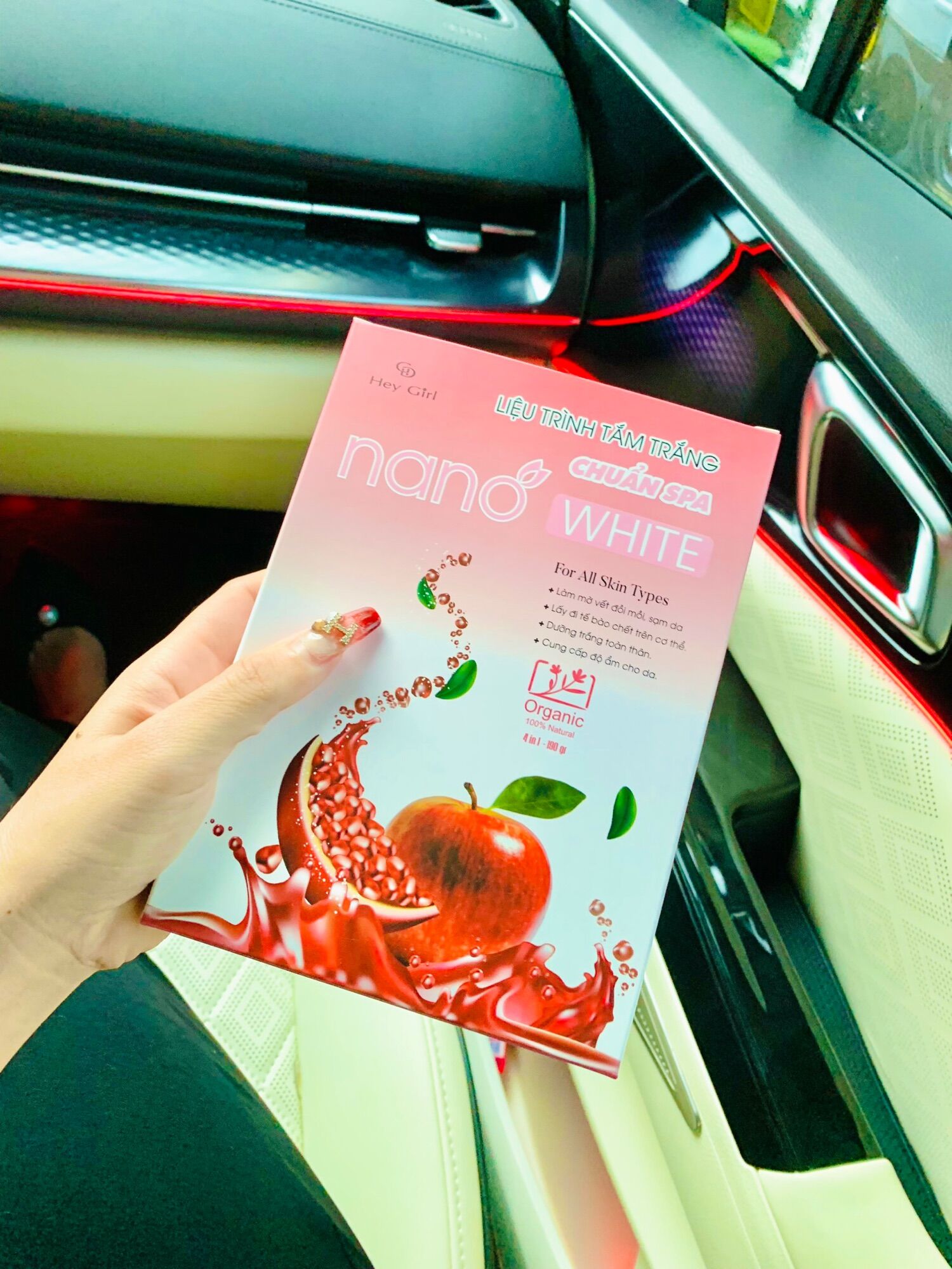 [combo 5 set] Tắm trắng nano[FREESHIP] tắm trắng spa,trắng ngay tư lần đầu tắm