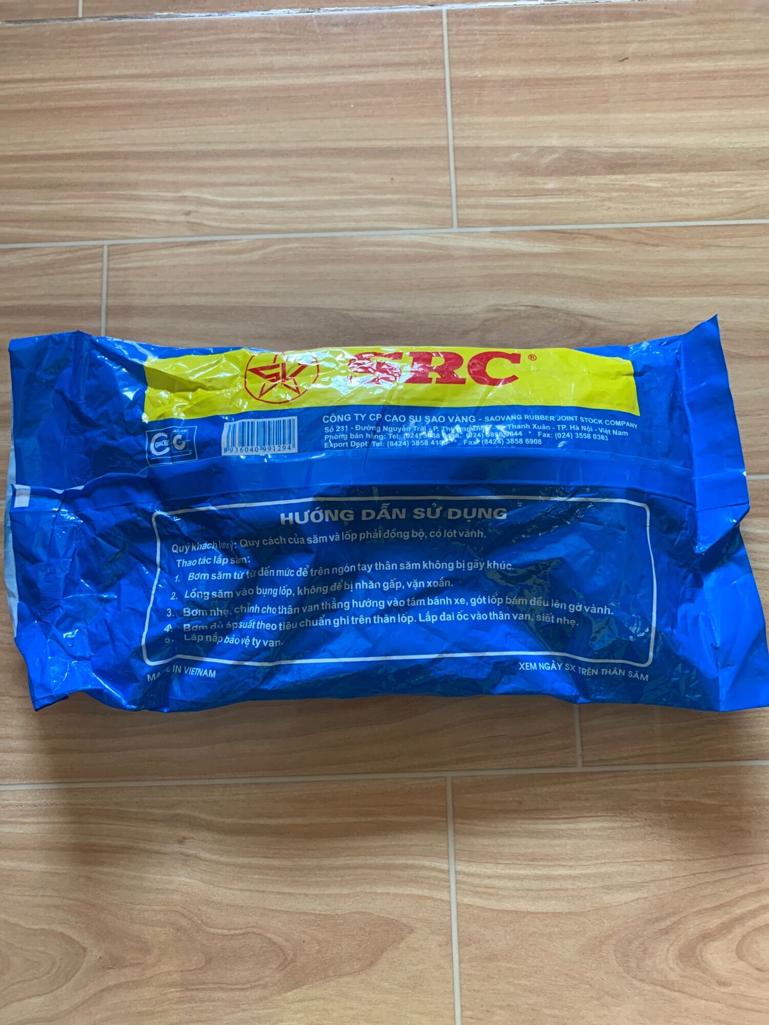 Ruột xe đạp SRC 40/47-355 (18.150/175) (Thuận Phát Shopping)
