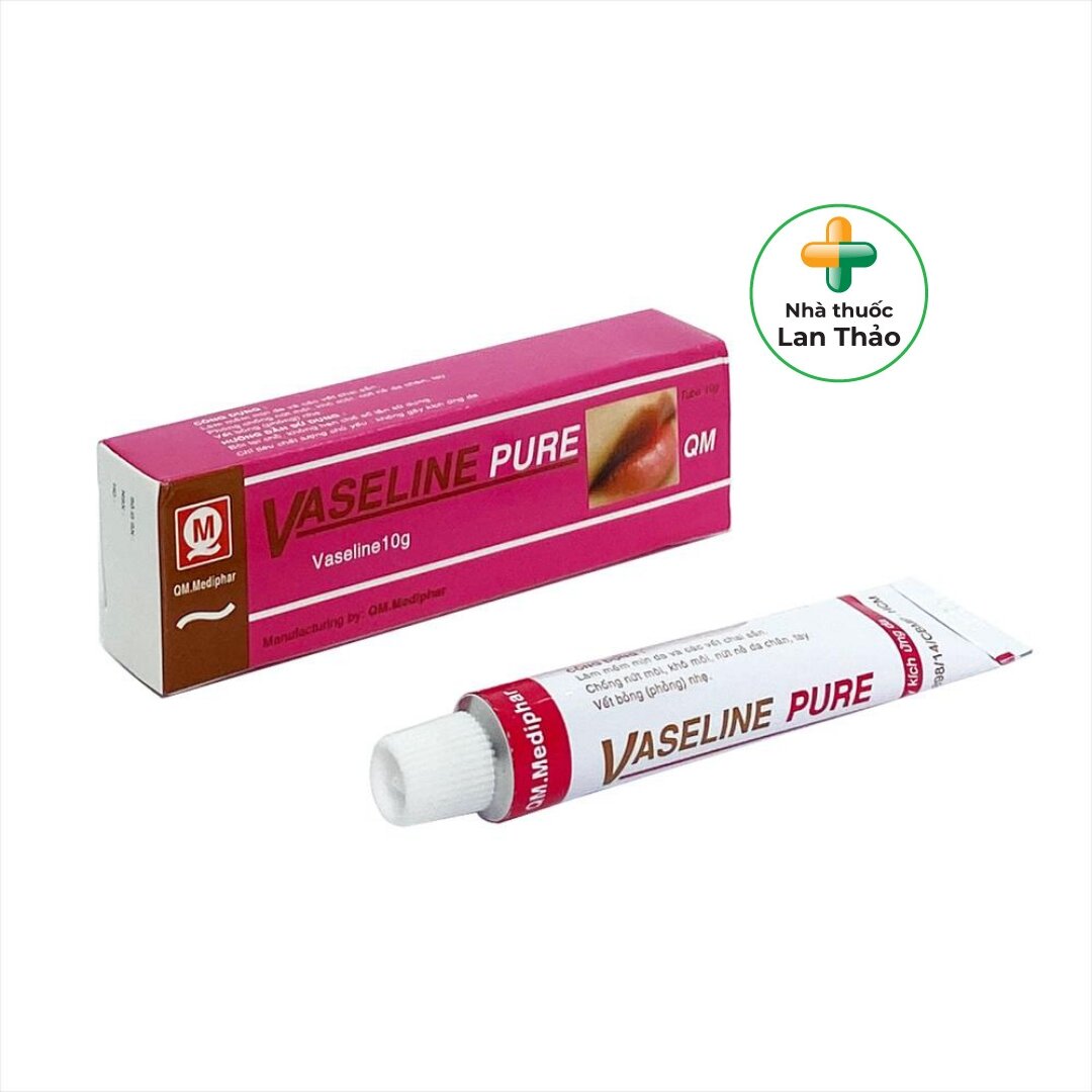 Kem vaseline pure quang minh tuýp 10g
