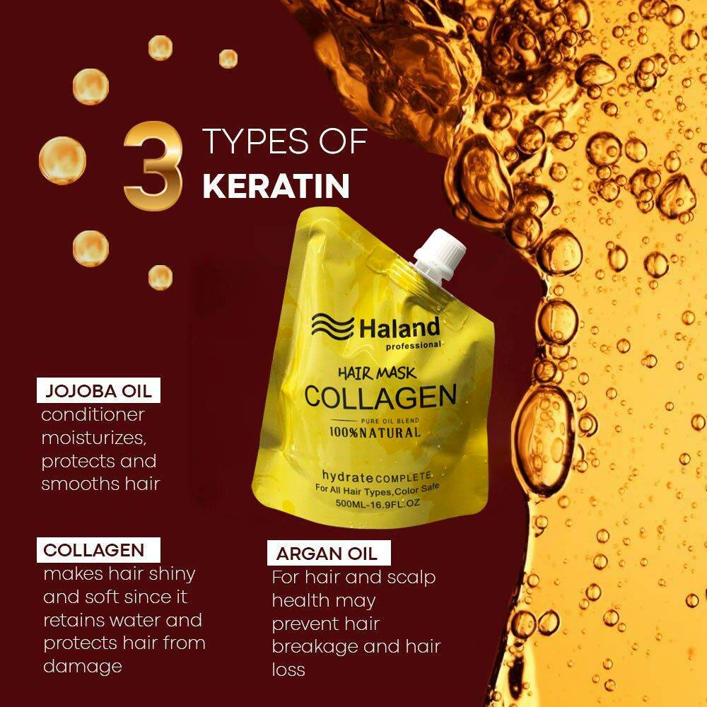Hấp ủ tóc cao cấp Collagen Haland _ nhập khẩu Hà Lan