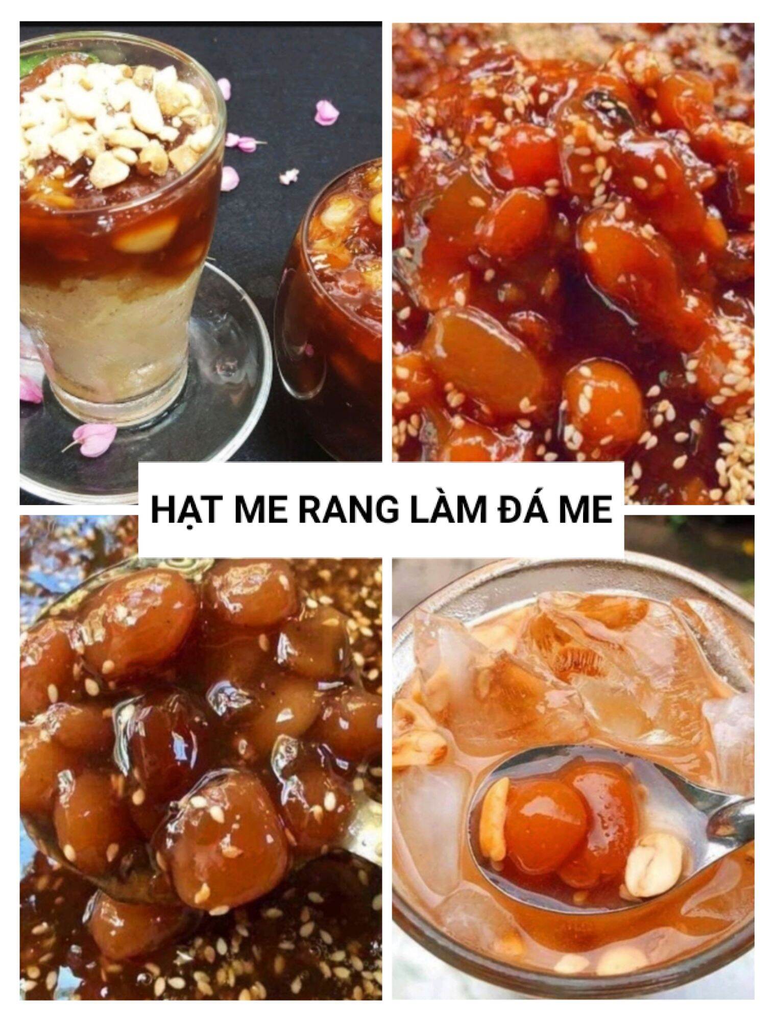 Hạt me rang ( đã tách vỏ)  Hạt me nấu chè (1kg)